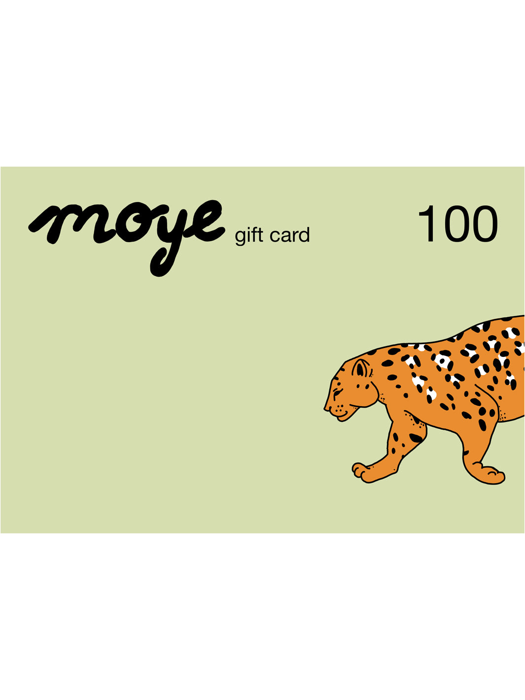 Moye Design gift cards