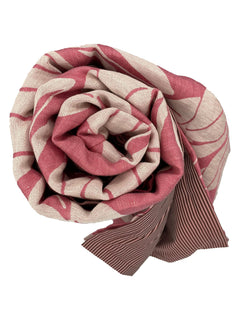 Moye for Juan de Dios Mangle Linen Damask Throw1