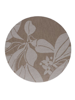 Moye Linen Damask Tutti Le Foglie Charger Plate7